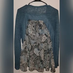 Lace Back Top From Xhilaration